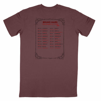 T-shirt - The Romantic  - dos_bordeaux