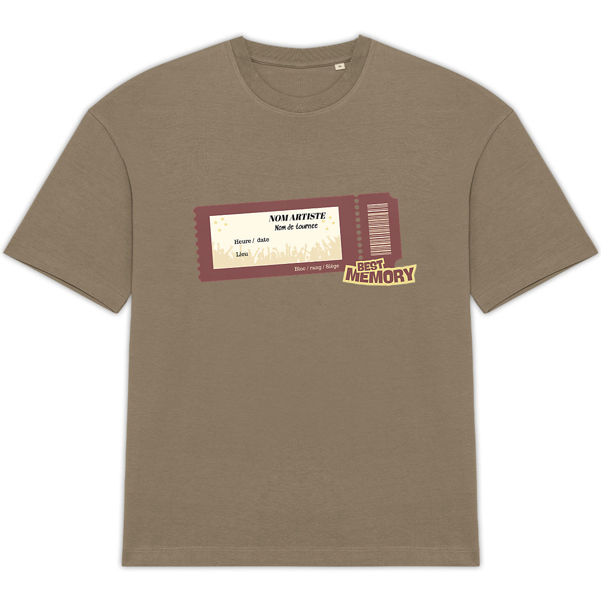 Ticket de Concert T-Shirt - face_0