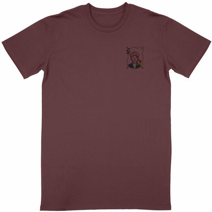 T-shirt - The Romantic  - face_bordeaux